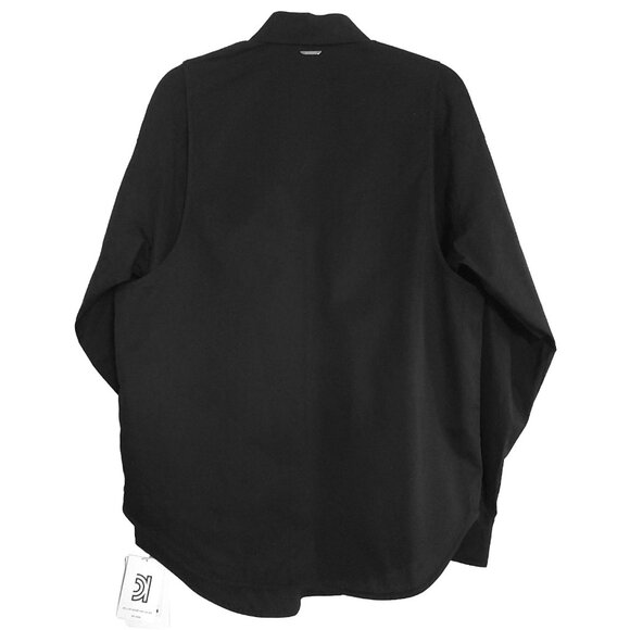 NEW Jordan Nike Air Long Sleeve Snap Button Shirt Jacket Medium Cotton $590 - Picture 5 of 13